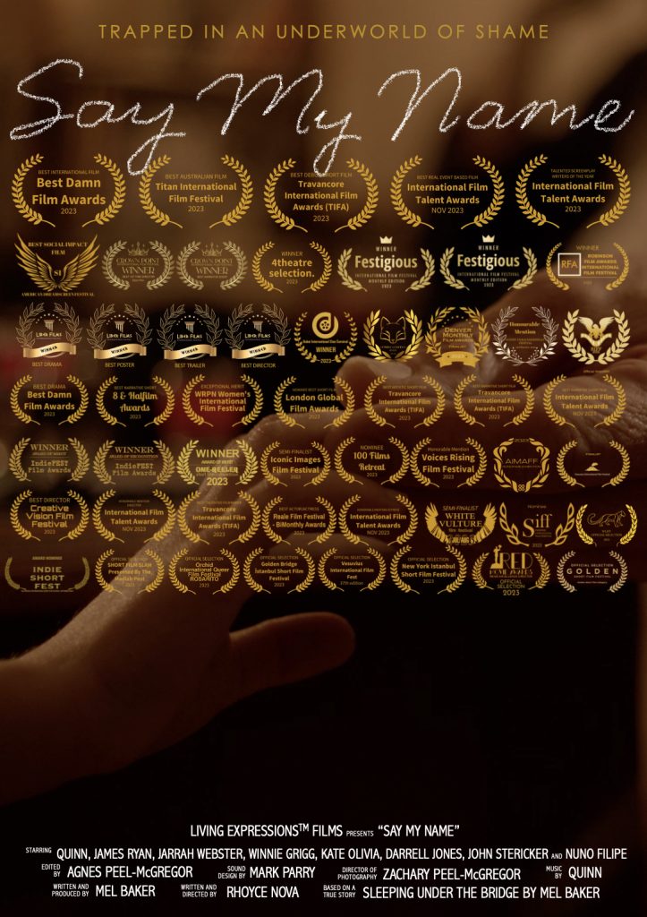 Official poster Say My Name short film